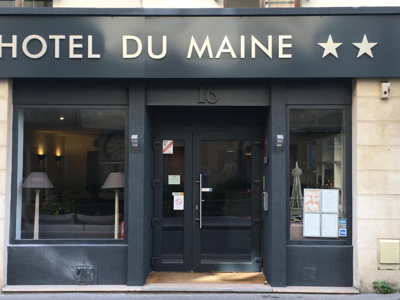 Hotel Du Maine Paris Exterior photo